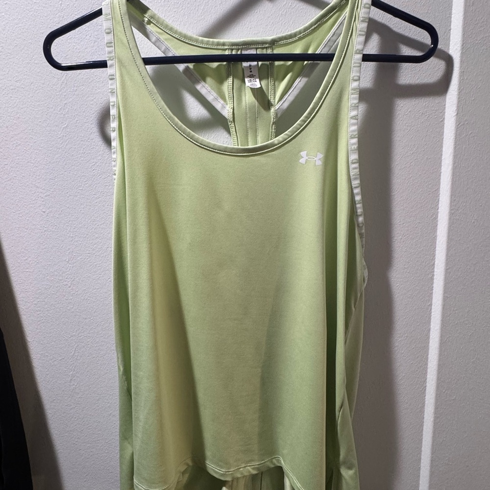 Under Armour Women's Light Green Tank Top NWOT
